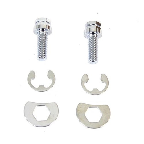 Exhaust Pipe Locking Bolt Mounting Kit Chrome for Harley-Davidson