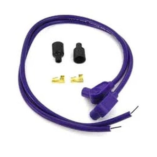 Universal Purple 8mm Pro Spark Plug Wire Kit for Harley-Davidson