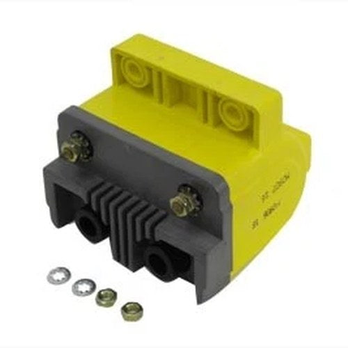 Yellow Super Coil for Points Ignition for Harley-Davidson