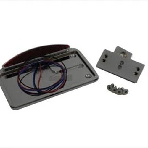 Chrome Horizontal LED Tail Lamp Kit Slice Style for Harley-Davidson