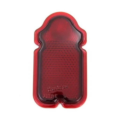 Red Glass Tail Lamp Lens for Harley-Davidson