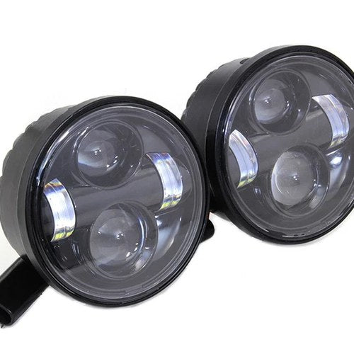 4-1/2 inch LED Headlamp Unit Set for Harley-Davidson