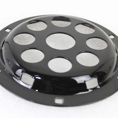Black 6 inch Horn Face with Holes for Harley-Davidson