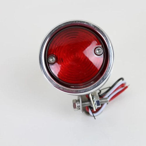 LED Bullet Tail Lamp Assembly Chrome for Harley-Davidson