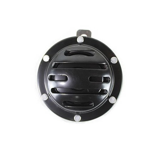 Slotted Style 12 Volt Horn Black for Harley-Davidson
