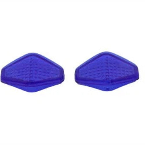 Lens Set Diamond Style Blue Custom Style for Harley-Davidson