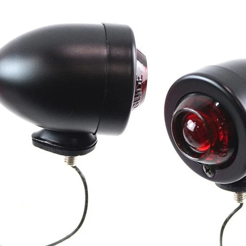 Bullet Lamp Set Black for Harley-Davidson