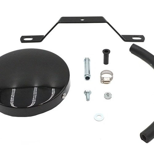 Wyatt Gatling Black Smooth Air Cleaner for Harley-Davidson