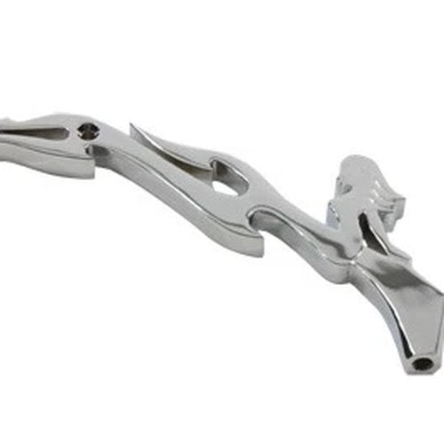 Chrome Lady Luck Style Billet Mirror Stem for Harley-Davidson