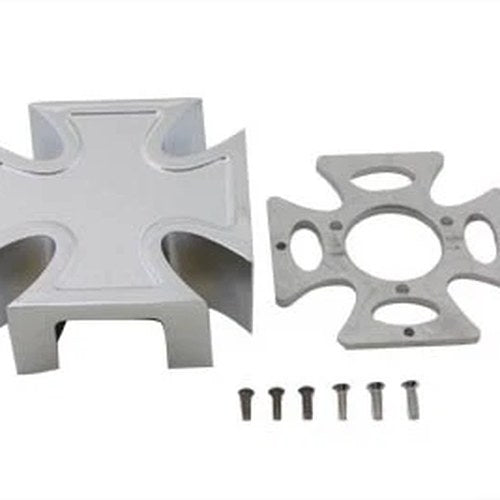 Maltese Cross Air Cleaner Cover Shorty for Harley-Davidson