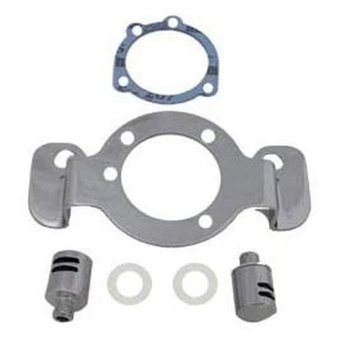 Breather and Bracket Kit Chrome for Harley-Davidson