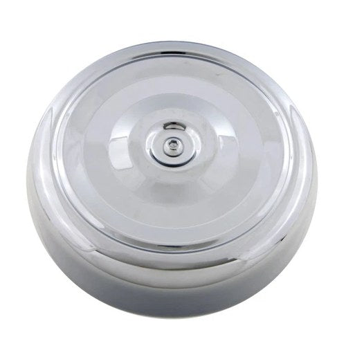 Chrome Round Bobbed Style 7 inch Air Cleaner Cover for Harley-Davidson
