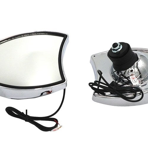 Fairing Mirror Set Chrome for Harley-Davidson