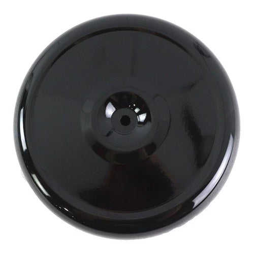 Wyatt Gatling Air Cleaner Cover Round 8 inch Black for Harley-Davidson