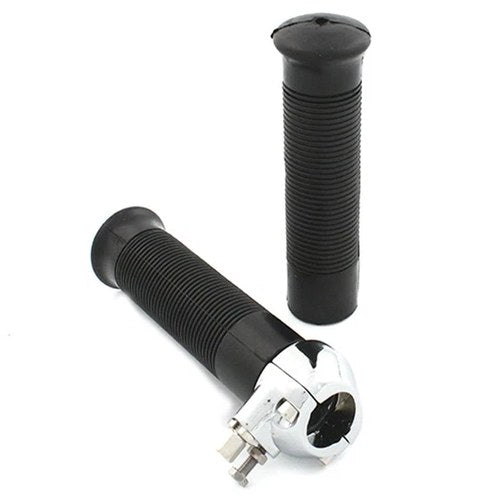 1 inch Twist Grip Assembly Chrome for Harley-Davidson