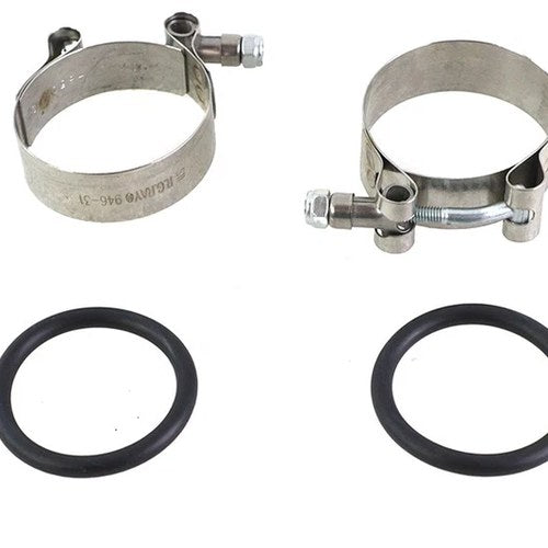 Power Intake Manifold Clamp Kit with O-Rings for Harley-Davidson