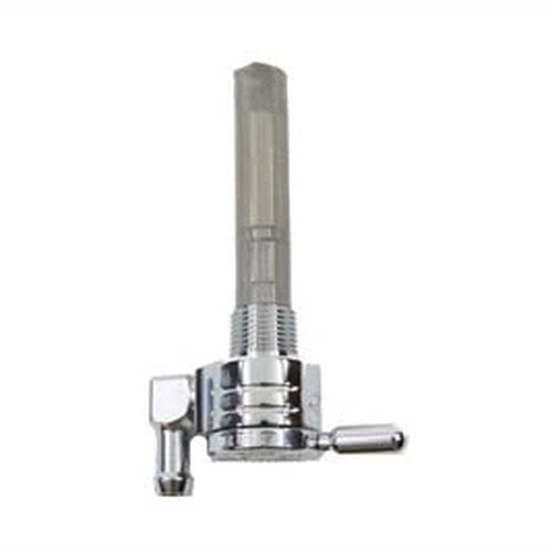 Chrome Sifton Ball Petcock with Downward Outlet for Harley-Davidson