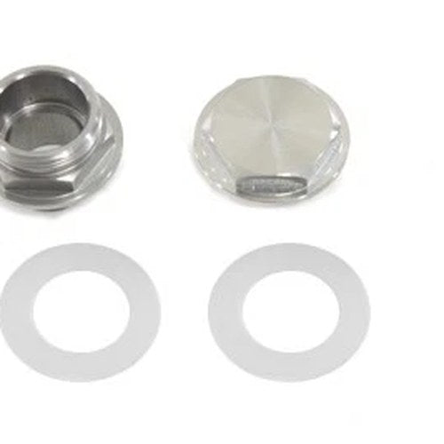 Petcock Adapter Set Chrome for Harley-Davidson