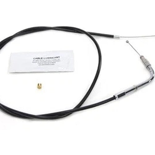 44.25 inch Black Throttle Cable for Harley-Davidson