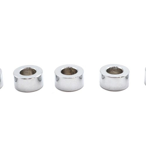 Chrome Spacers 3/8 inch X 3/4 inch X 3/8 inch for Harley-Davidson