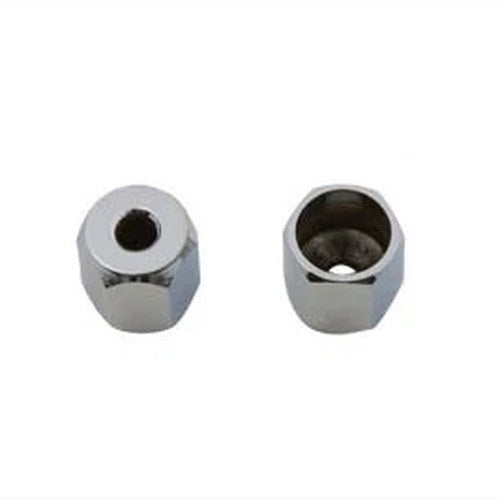 OE Turn Signal Bar End Nuts Chrome for Harley-Davidson