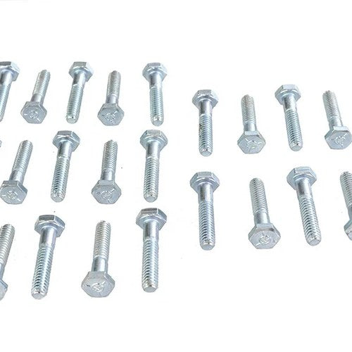 Hex Cap Bolts Zinc 1/4 inch X 1-1/4 inch for Harley-Davidson