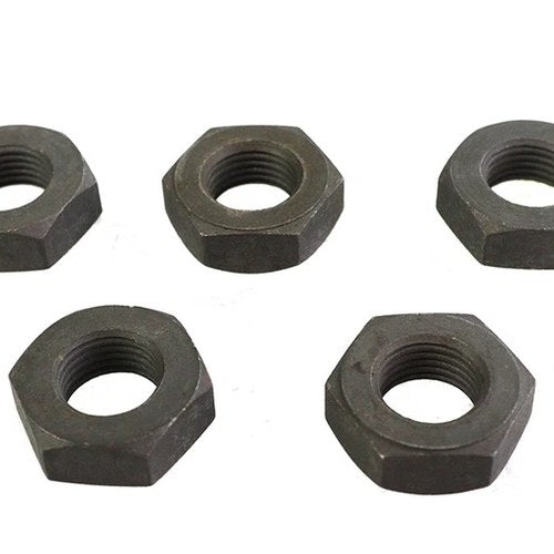 Parkerized Hex Nuts 9/16 inch-18 for Harley-Davidson
