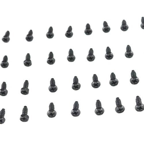 Rocker Box Cover Screw Set Black for Harley-Davidson