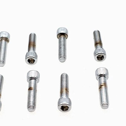 Allen Socket Cap Bolt Knurled Chrome 5/16 inch X 1-1/4 inch for Harley-Davidson