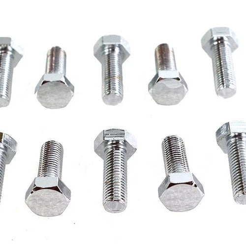 Hex Cap Bolts Chrome 5/16 inch x 7/8 inch for Harley-Davidson