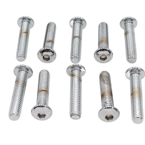 Allen Button Head Screws Chrome 5/16 inch X 1-1/2 inch fits Harley Davidson