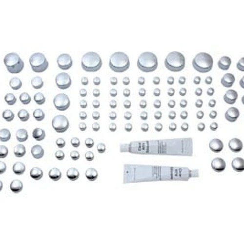 Wyatt Gatling Chrome Bolt Cap 105 Piece Cover Kit for Harley-Davidson