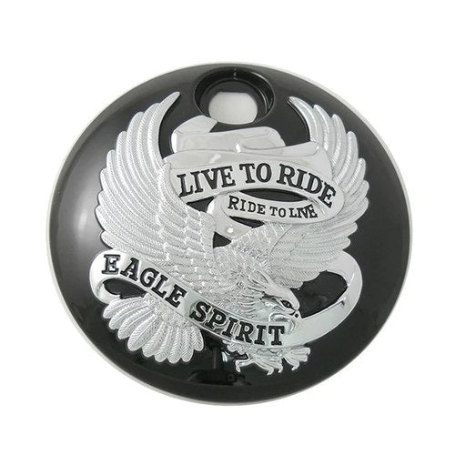 Black Eagle Spirit Flt Fuel Tank Console Door for Harley-Davidson