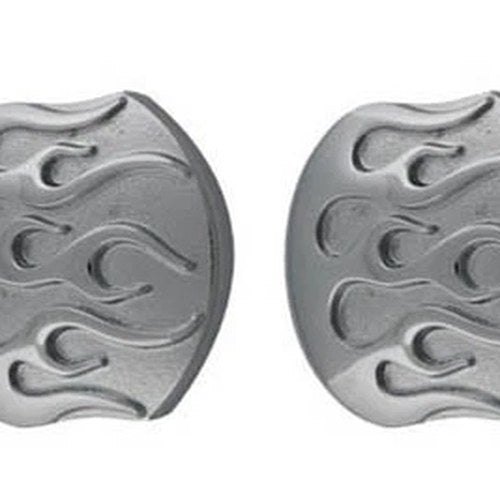 Flame Style Screw-In Gas Cap Set Vented and Non-Vented for Harley-Davidson