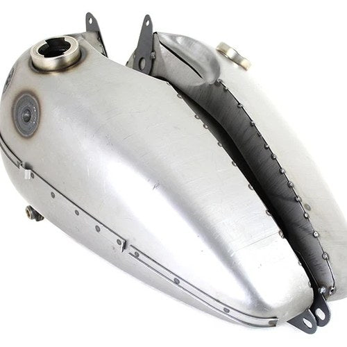 45 Gas and Oil Tank Set Raw for Harley-Davidson