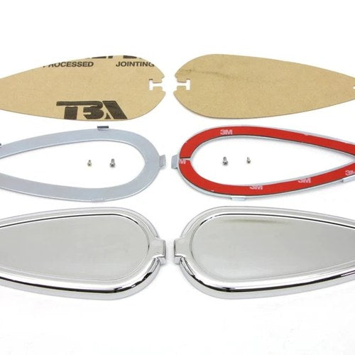 Teardrop Gas Tank Emblem Kit for Harley-Davidson