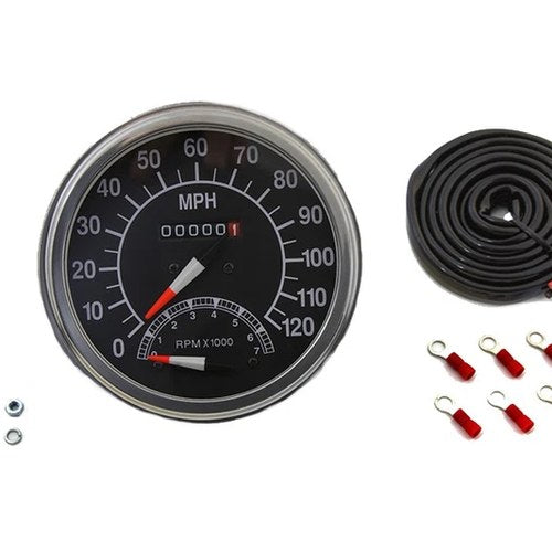 Speedometer with 2240:60 Ratio and Tachometer for Harley-Davidson