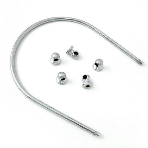 Dash Panel Chrome Trim Rail Kit for Harley-Davidson
