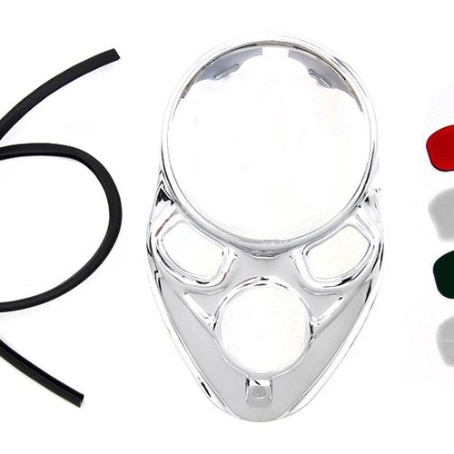 Chrome Dash Panel for Harley-Davidson