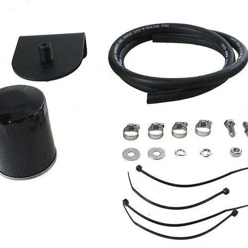 Pura Flow Oil Filter Kit Black for Harley-Davidson