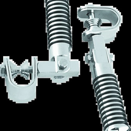 Bikers Choice Clamp On O Ring Peg Kit For 1 To 1 1/8 Inch Tube Universal Custom