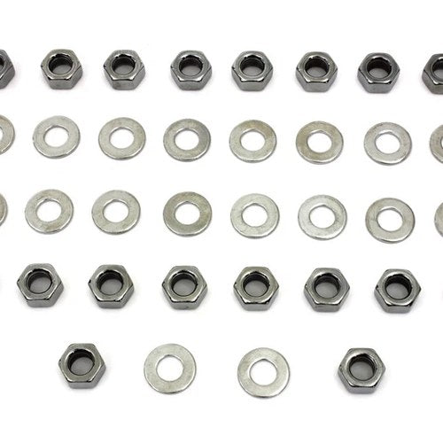 Colony 8608-36 Chrome Rocker Box Hex Nuts
