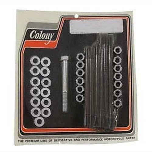 Colony Chrome Stock Engine For Case Bolt Kit - Part 8131-34