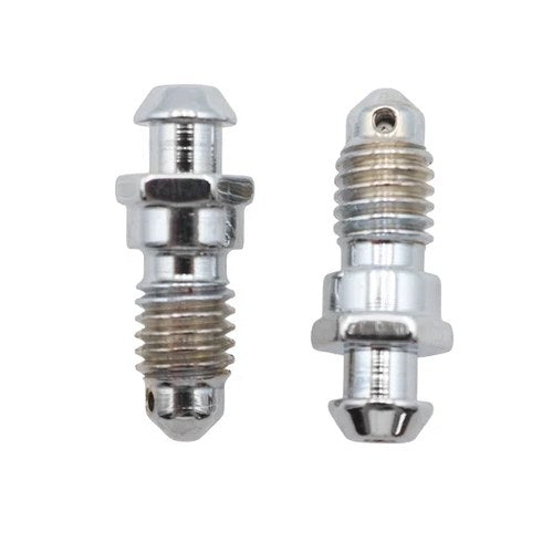 Brake Caliper Bleeder Screws Chrome for Harley-Davidson