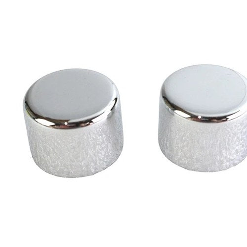 Short Magnetic Docking Points Cover Set Chrome for Harley-Davidson