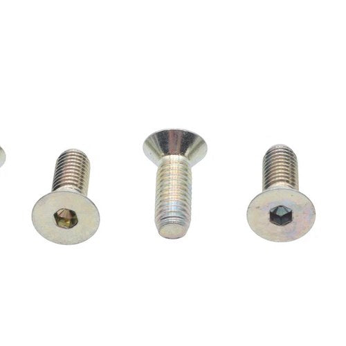 Cast Wheel Front and Rear Disc Screw and Nut Kit Zinc for Harley-Davidson