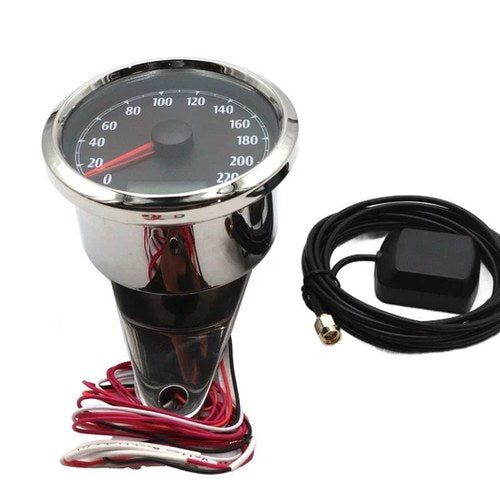85mm Gps Speedometer Chrome for Harley-Davidson