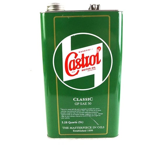 Castrol Classic Premium Sae 50 Oil for Harley-Davidson