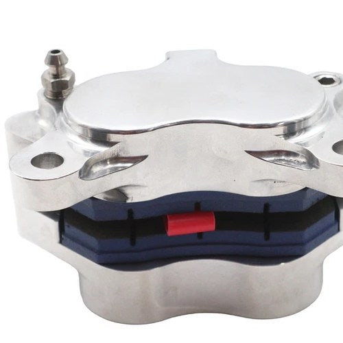 Ultima 4-Piston Polished Caliper for Harley-Davidson