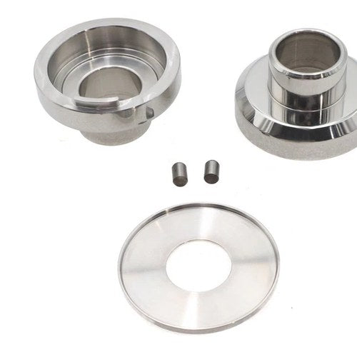 Ultima Fork Neck Cup Kit Polished for Harley-Davidson